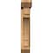 Ekena Millwork Merced Slat Smooth Bracket w/ Offset Brace, Western Red Cedar, 5 1/2"W x 22"D x 30"H BKT0604X22X30MRC06SWR - alternate 2